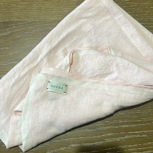 GUCCI baby girl blanket